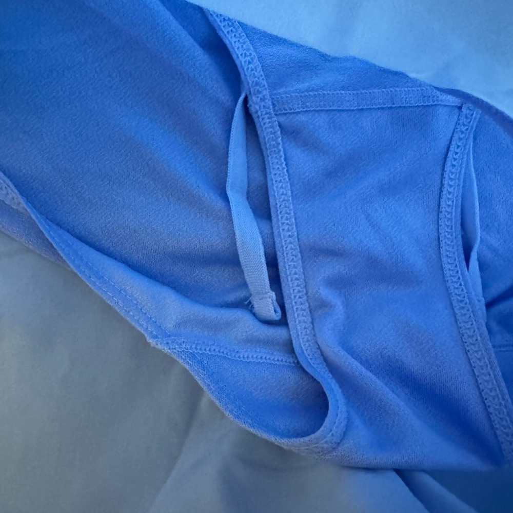 NWT Jantzen Off the Shoulder Cornflower Blue One Piece Bathing Suit Size 14 - Picture 13 of 13